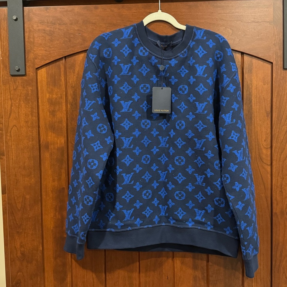 NWT Louis Vuitton Virgil Abloh Monogram Sweater